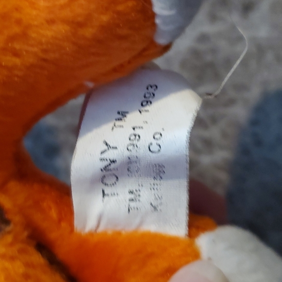 Tony The Tiger Kelloggs Frosted Flakes Cereal ~10" Plush 1991 1993 Stuffed Toy - Picture 4 of 5